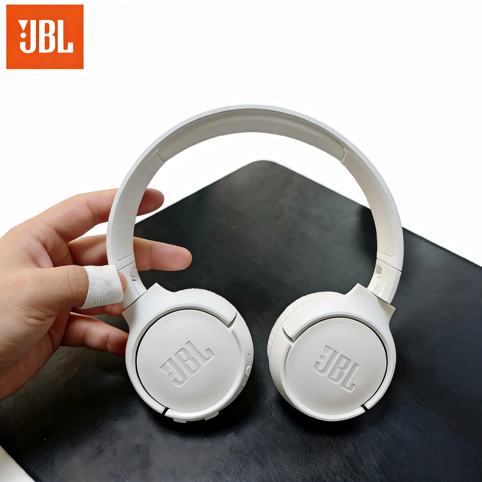Cuffie Bluetooth Wireless JBL Tune 520BT On-Ear con Cancellazione del Rumore, Auricolari per Gaming e Sport, Cuffie Wireless T520BT