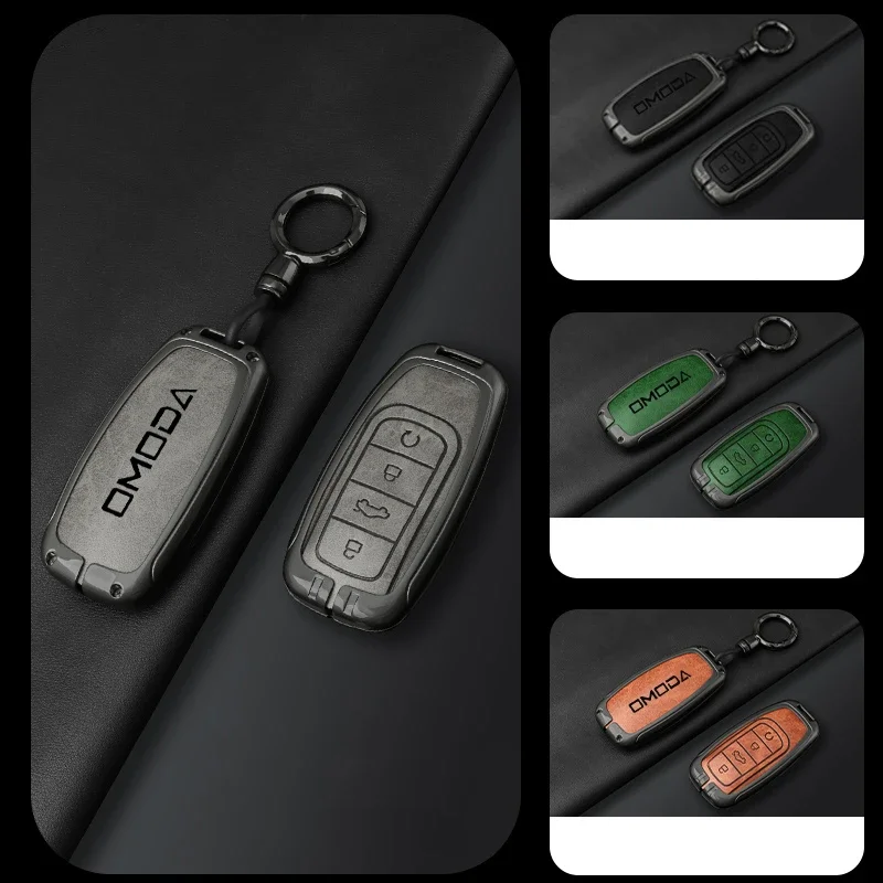 NUOVA Custodia Protettiva in Pelle per Chiave Smart Remota Auto per Chery Tiggo 8 Pro, Tiggo 8 Plus, Nuovo 5 Plus, 7 Pro, Omoda 5 - Accessori Guscio