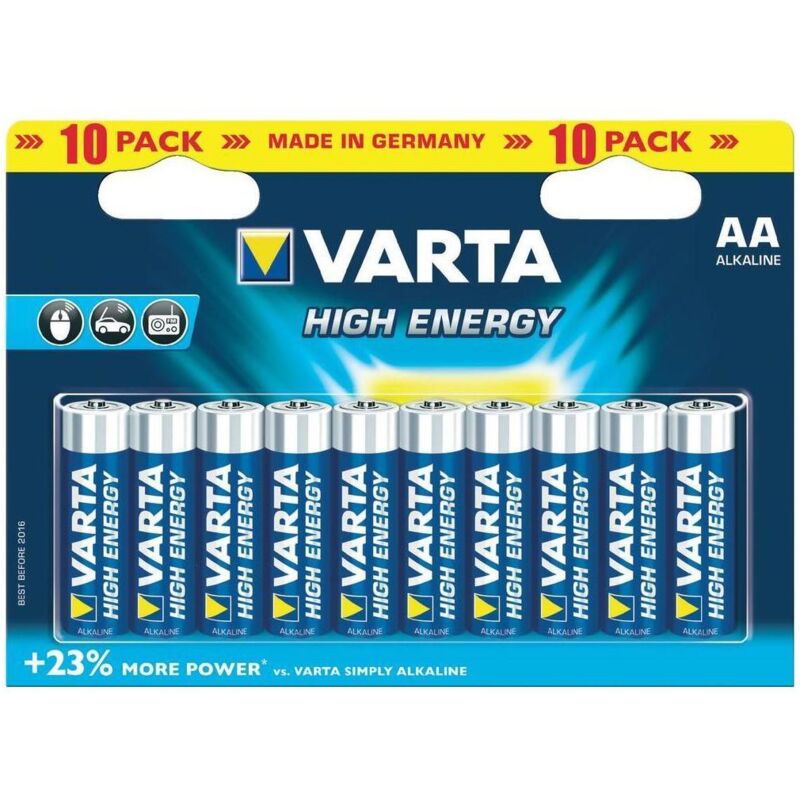 Varta High Energy Aa Batteria Monouso Stilo Aa Alcalino