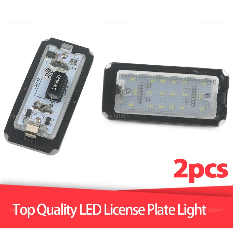 6000K blanc pour Fiat 500 500C Fiat Abarth 2007-2016 2008 2009 2x voiture arrière LED SMD plaque d
