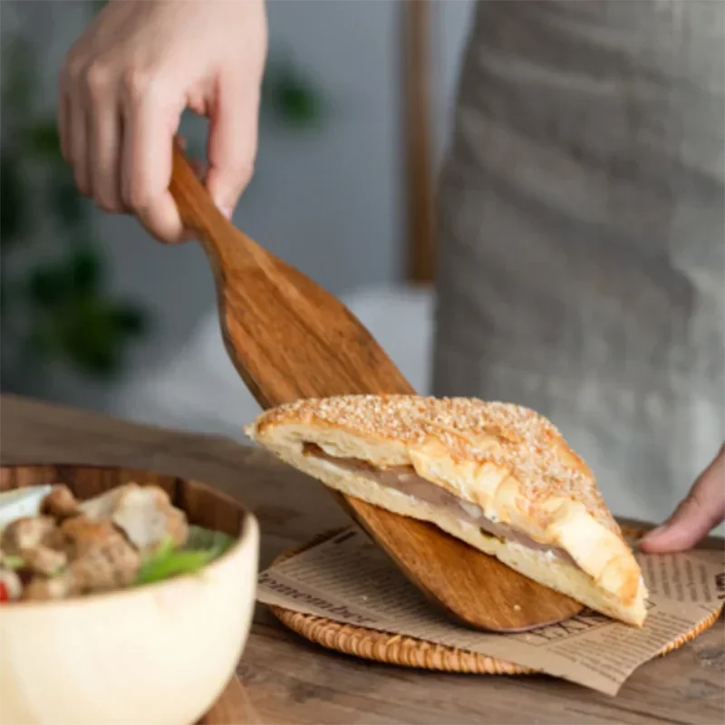 Cuillère à riz en bois spatule Steak Sauce à frire outils De Cuisine antiadhésifs spatule Accessoires De Cuisine Accessoires De Cuisine