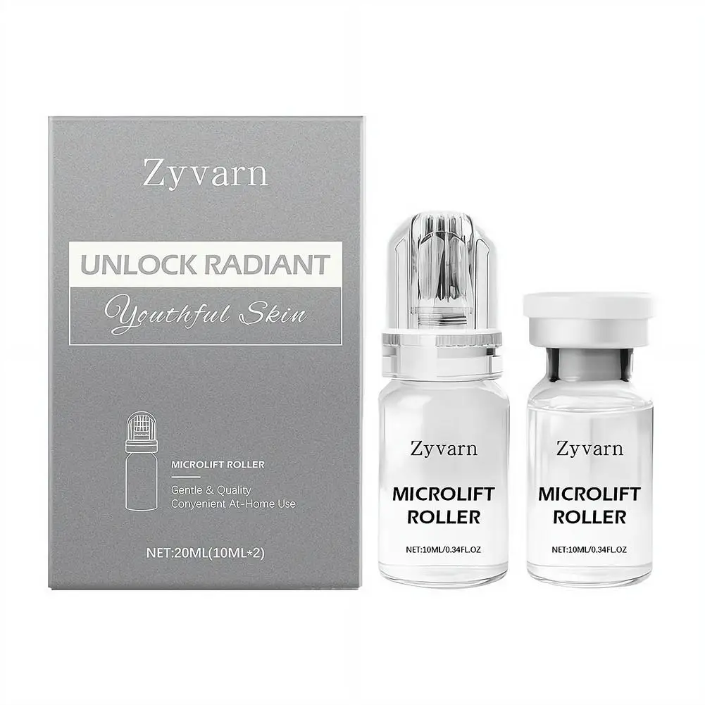 Kit de sérum micro-infusion pour une peau éclatante et sans imperfections 2026 - Système de soin du visage à domicile, outil de beauté pour le soin de la peau du visage | Aiguille de 0,25 mm