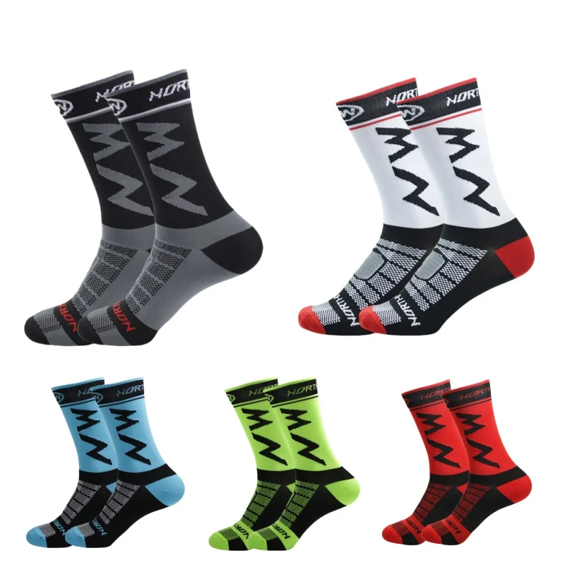 Professionnel hommes et femmes Sports de plein air cyclisme résistant à l'usure chaussettes de cyclisme chaussettes de sport