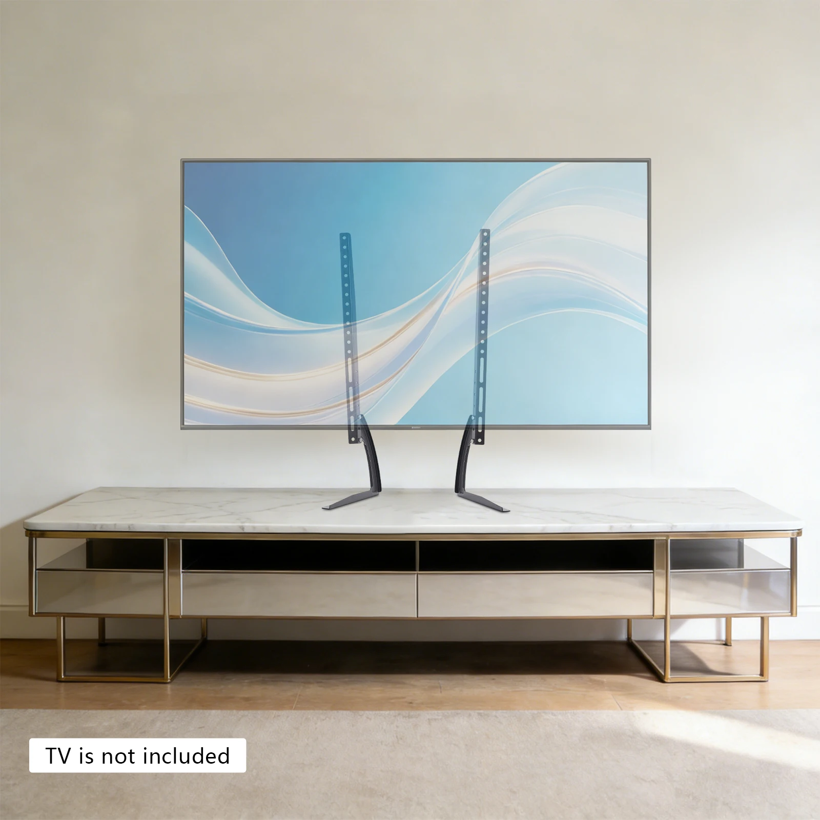 Support TV universel, support TV LCD, support TV réglable, support de base triangulaire pour téléviseur à écran plat de 32 à 70 pouces