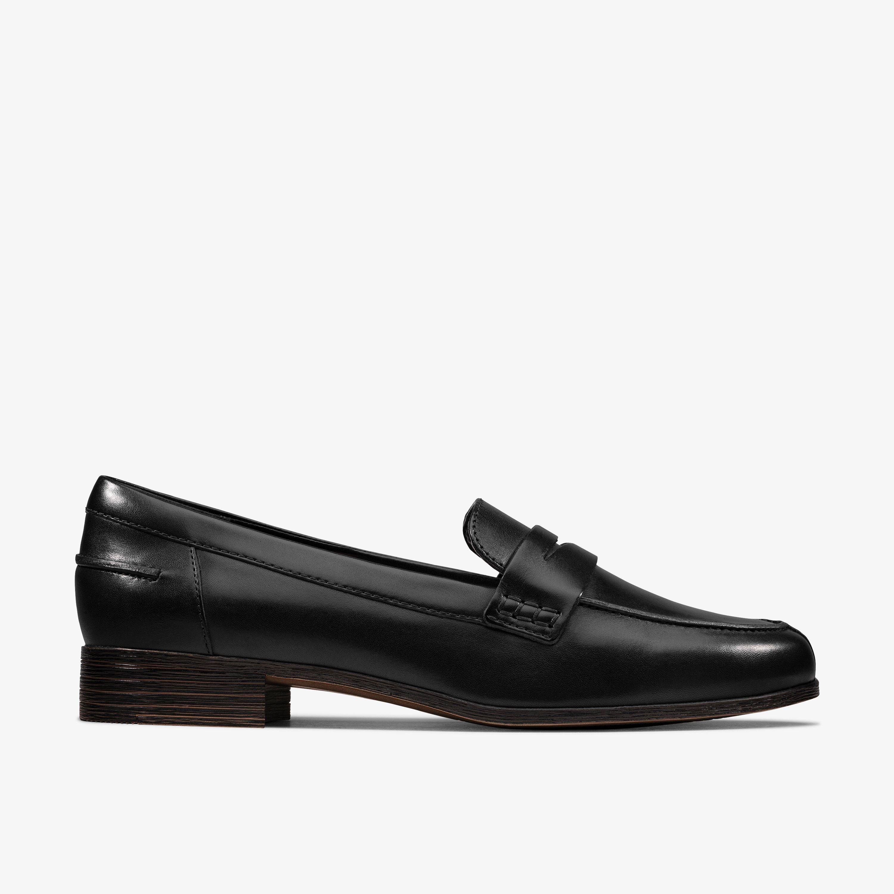 Hamble Slipper schwarze Lederschuhe EU 38,5 / UK 5,5