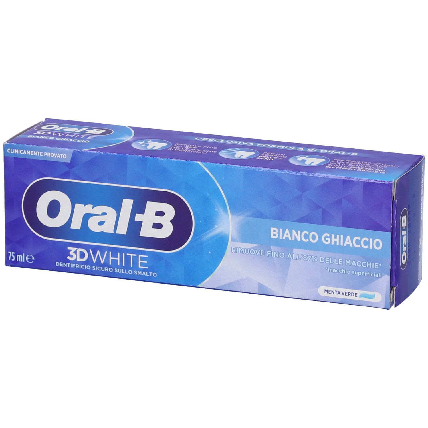 Oral-B 3D White Bianco Ghiaccio Dentifricio 75 ml