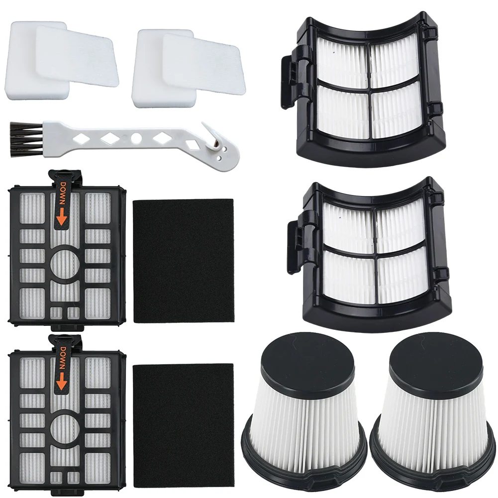 IW3511 Filterersatz für Shark Detect Pro IW1111 IW3120 IW3615, 13er-Pack waschbares HEPA-Schaum-Vormotorfilter-Set mit Bürste Image