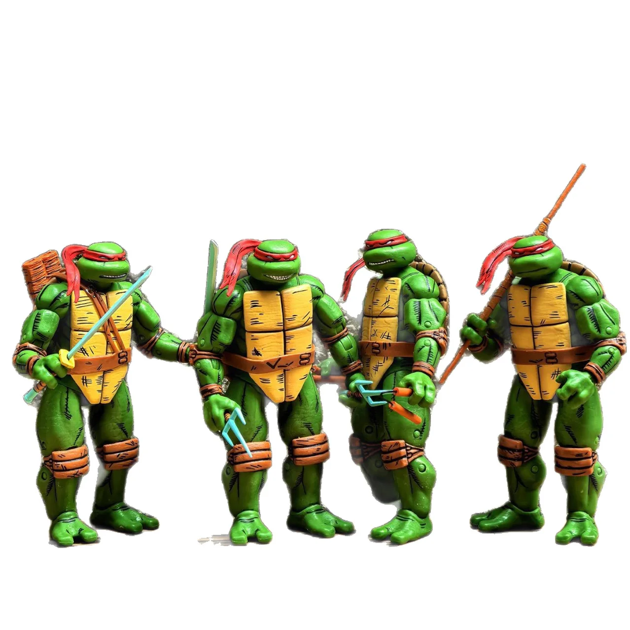 Neca Teenage Mutant Ninja Turtles kehren mit vier Sätzen beweglicher Gelenkfiguren als tragbare Dekorationen nach New York zurück