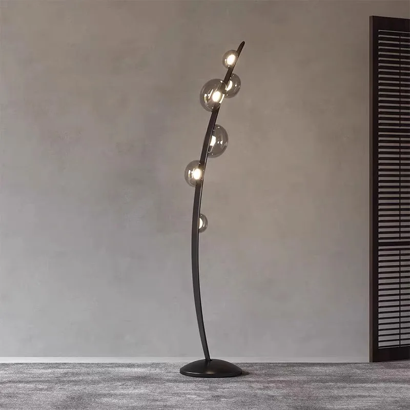 Neue Designer-Stehlampe, stilvolle und hochwertige Gürtel-LED-Leuchten für Wohnzimmer, Arbeitszimmer, Schlafzimmer, Heimdekoration, vertikale Lampen