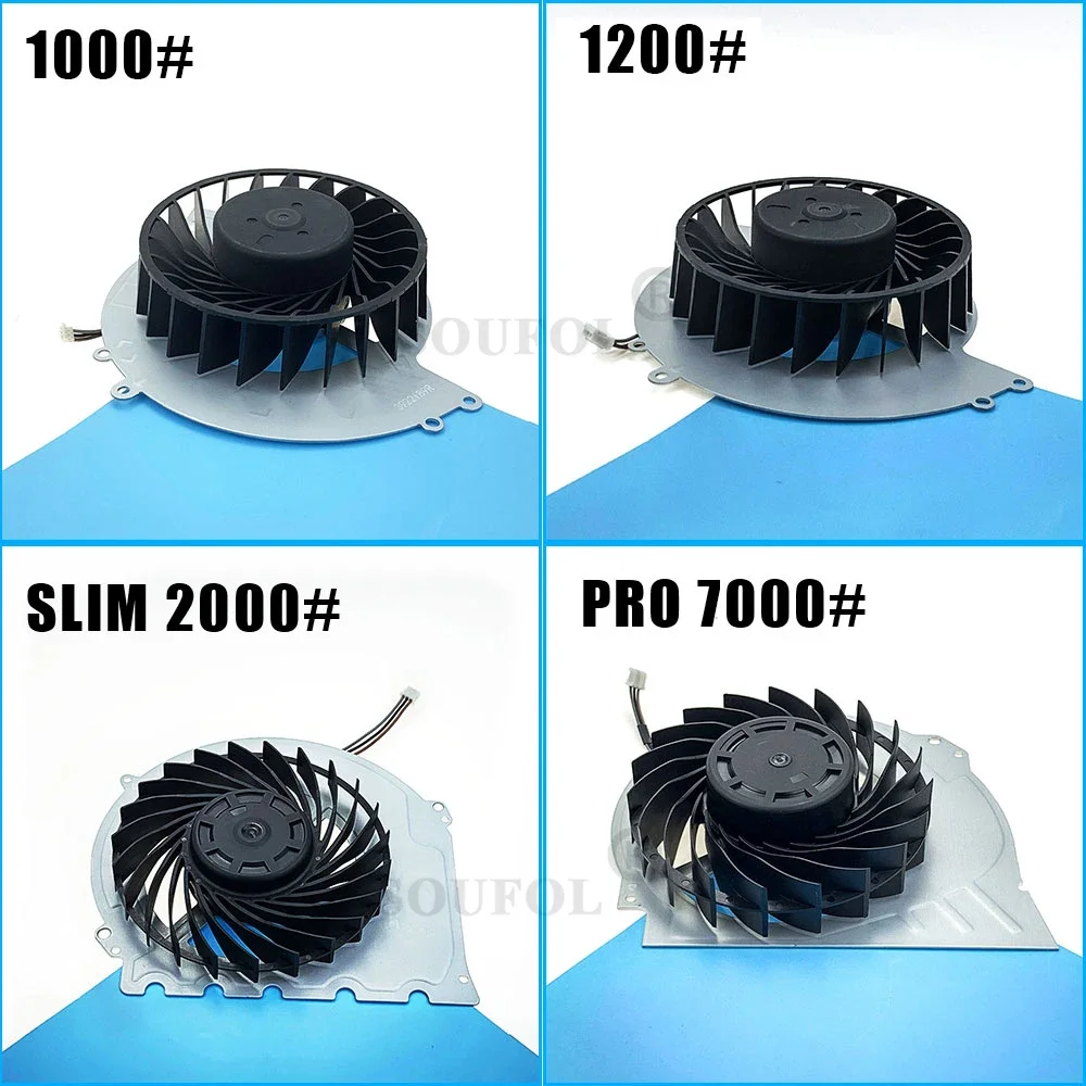 Neuer innerer Lüfter für ps4 pro 7000 Host-Kühler für Playstation 4 1000 1100 1200 2000-Serie Ersatz zubehör Image