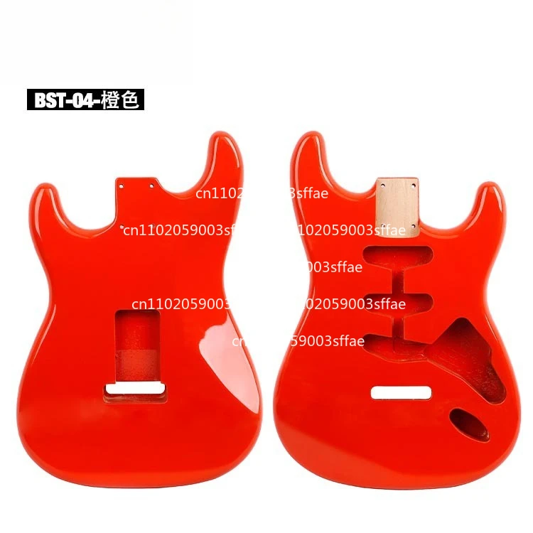 ST3 E-Gitarrenkörper mit Abschirmlackierung, DIY-Zubehör, Farbe ST Erlen, einzelner Einzel-Tonabnehmer Image