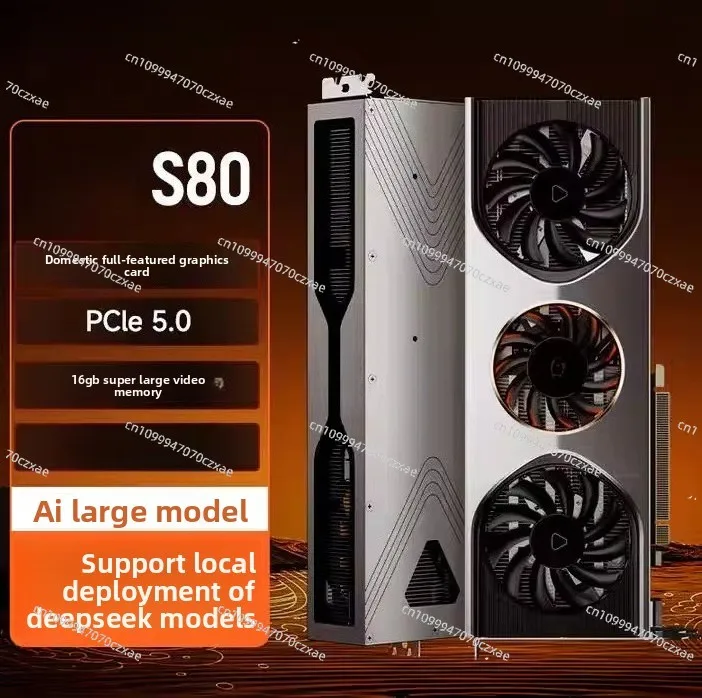 S80 Hochauflösende 16G DDR6 Grafikkarte, Büro- und Spiele-Grafikkarte S70 Image
