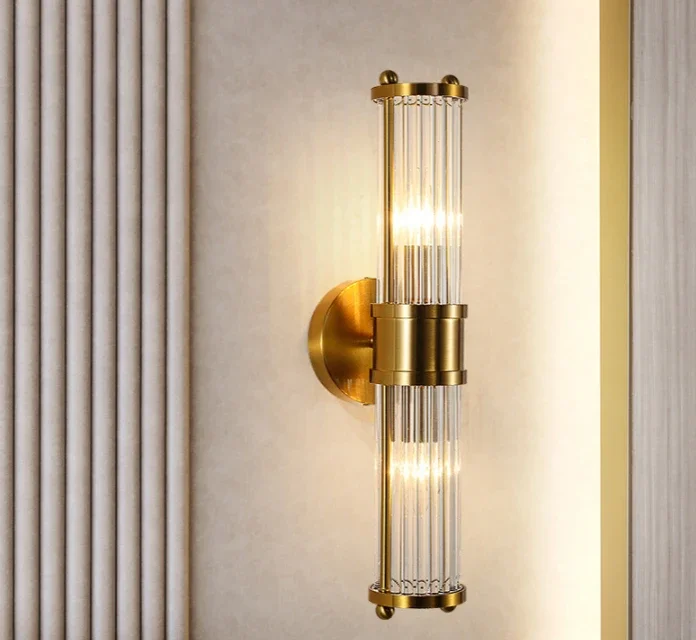 Luxus Led E14 Kristall Wand Leuchtet Moderne Dekoration Bad Küche Wohnzimmer Wand Lampen Schlafzimmer Nacht Flur Beleuchtung Image