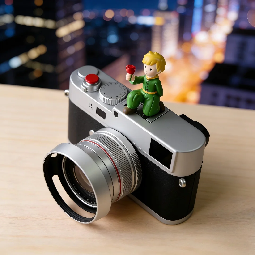 Vintage Kreative Cartoon-Kamera Blitzschuhabdeckung Schutzkappe für Canon Nikon Z8 Sony Leica Fuji XT5 XT50 XS20 XS10 Zubehör Image