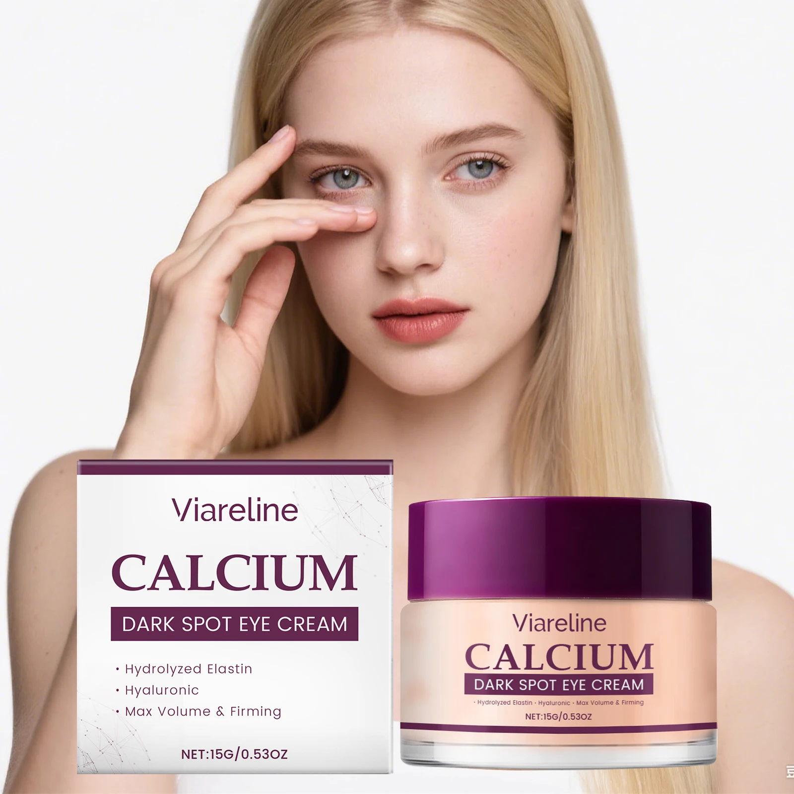 Feuchtigkeitsspendende und hydratisierende Augencreme - Pflegt und spendet Feuchtigkeit sanft für den Augenbereich, hinterlässt die Haut strahlend, glatt und zart. Image