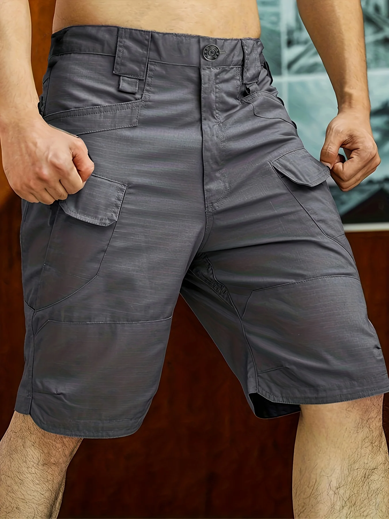 2026 US Übergrößen Cargo Shorts Herren Mode Sommer Hip Hop Lässige Große Größen Hosen Outdoor Trend Port Wind Gym Hosen Herren