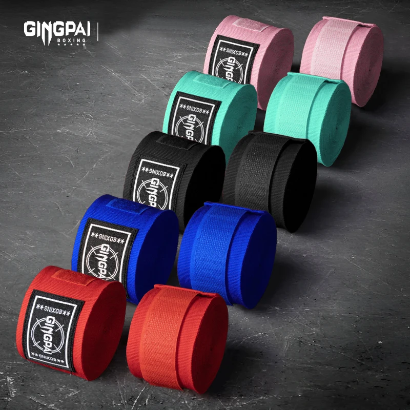 1,5/3/5M Boxhandschuhe Elastische Boxbandagen Atmungsaktive Muay Thai Handbandagen für Kickboxen, Muay Thai & MMA Image
