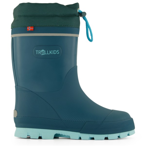 Trollkids - Kid's Isfjord Thermo Winter Rubber Boot XT - Gummistiefel 25 | EU 25 türkis
