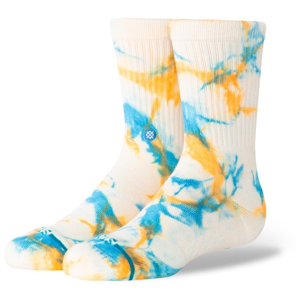 Stance - Kid's Spotty Dye Crew - Multifunktionssocken 29-34 | EU 38-42 weiß