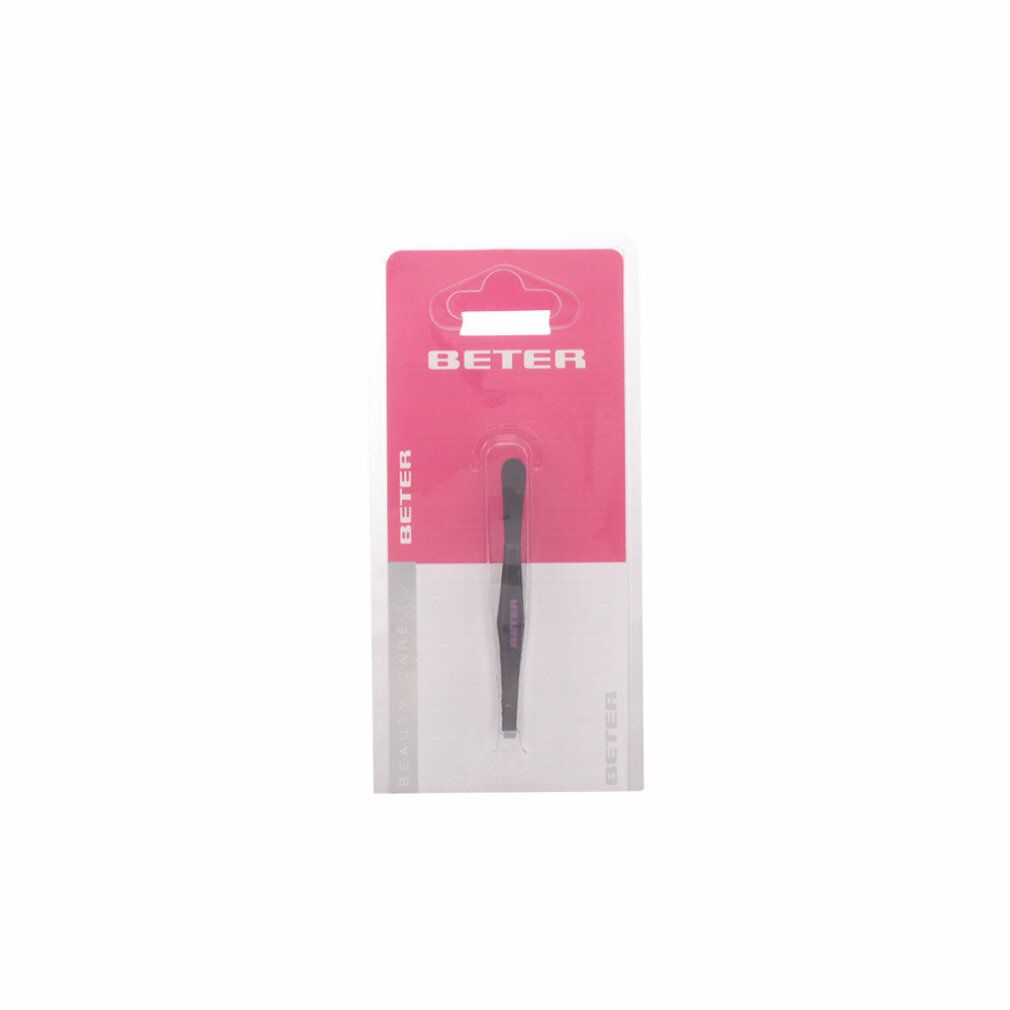 Pinzetta nera a punta dritta 7,5 cm 0,001 l