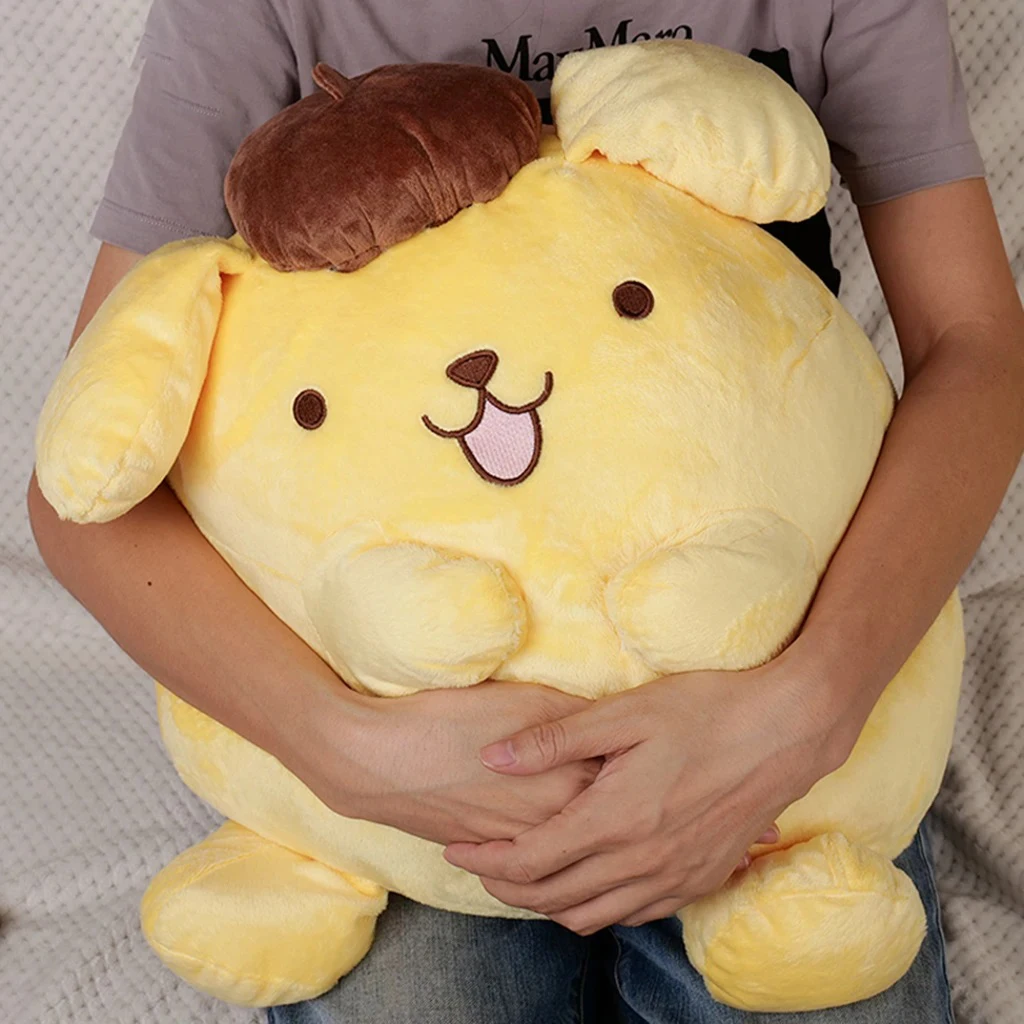 40/50 cm Kawaii Pompompurin Gefüllte Plüschtiere Große Größe Schöne Kissen Geschenk Kinder Super Weiche Pom Pom Purin Plüschpuppe Zimmer Dekor