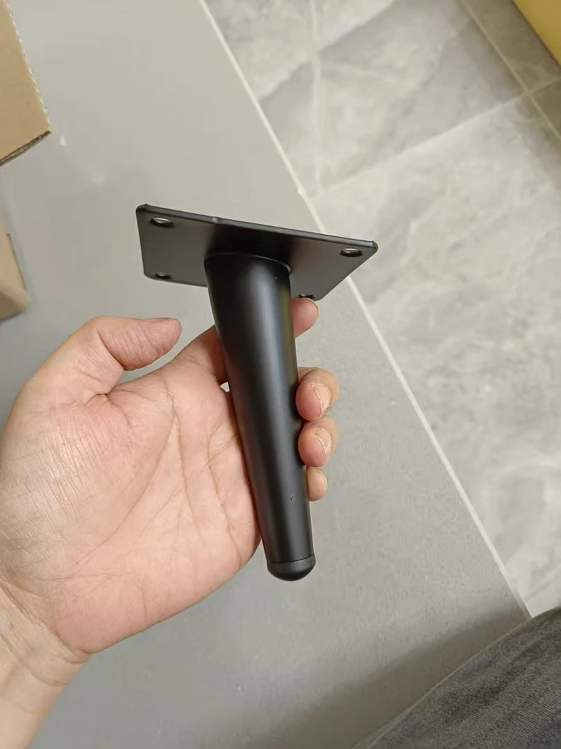 Möbel Diagonale Konische Stütze Sofafuß Couchtisch TV-Schrank Eisen Leichter Luxus-Tisch