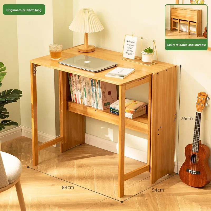 Minimalistischer Klappbarer Computertisch Heim-Schreibtisch Einfacher Tisch Schlafzimmer-Arbeitstisch Einfacher Lern- und Schreibtisch Image