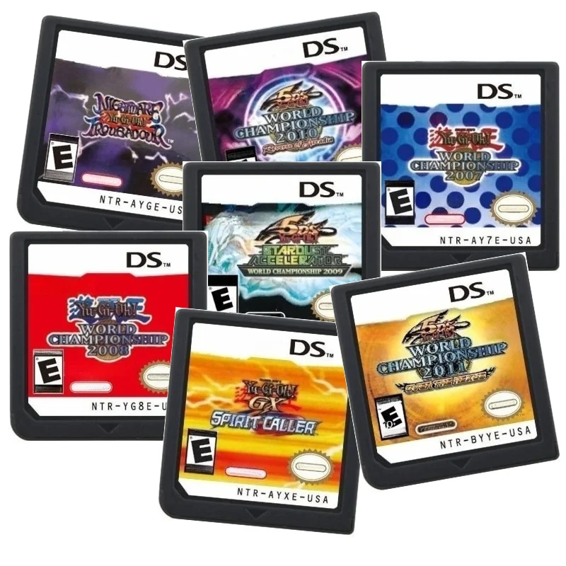 NDS Game Cartridge, Video Game Cartridge GX Spirit Caller, World Championship 2008, Compatible with NDS, 3DS