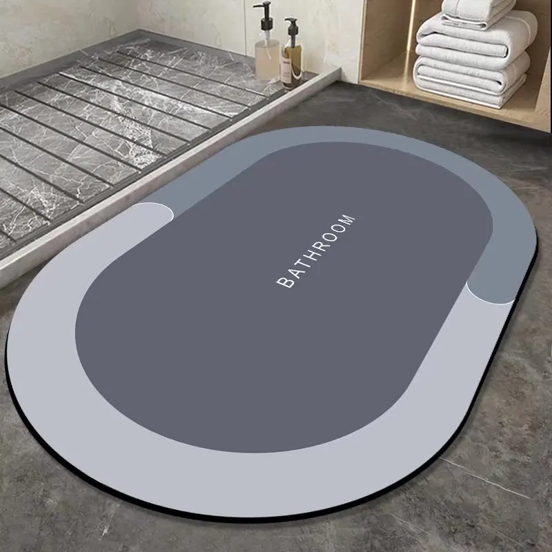 Floor mat entry door mat balcony kitchen mat toilet toilet door mat bathroom absorbent floor mat quick drying cushion