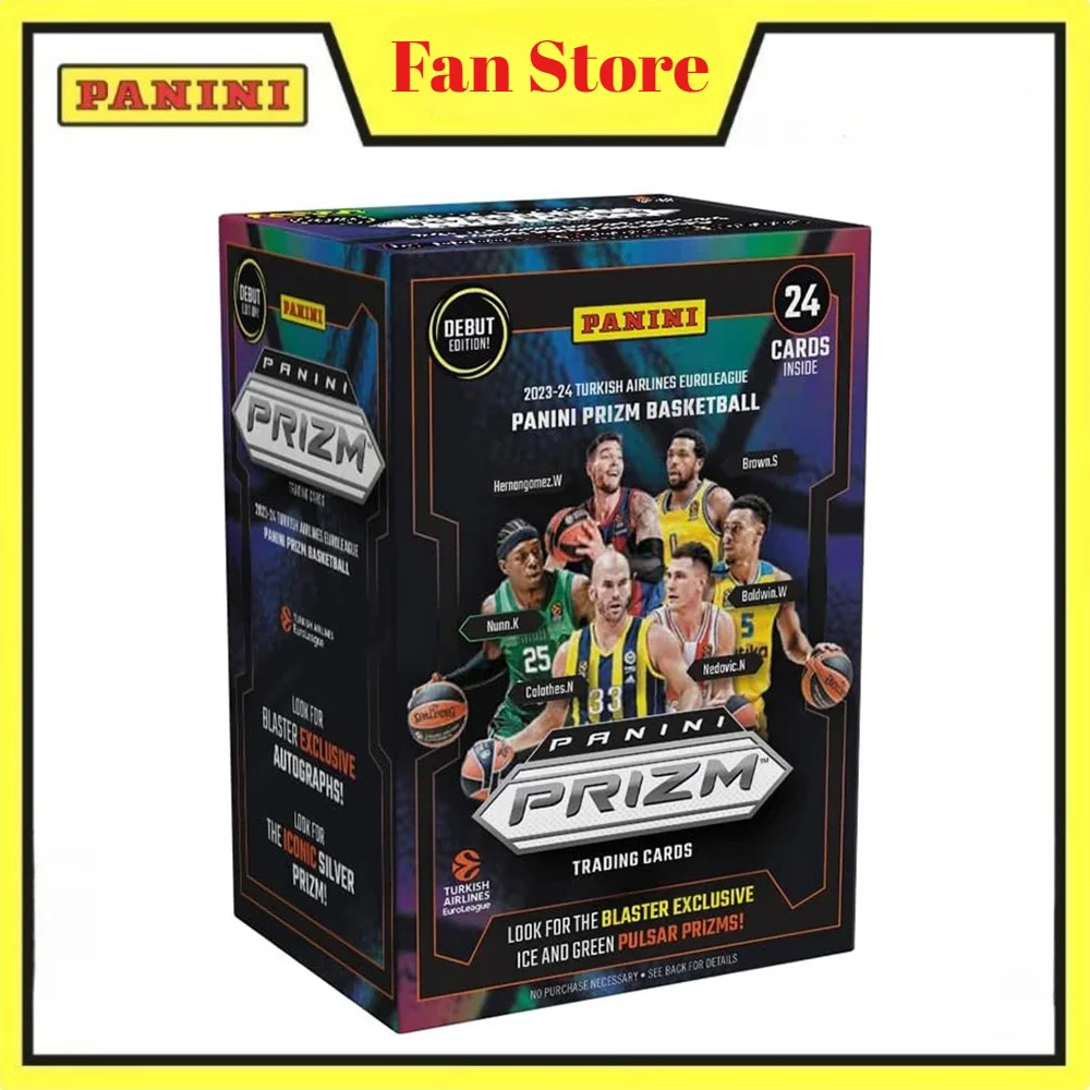 2023/24 Panini Prizm Turkish Airlines EuroLeague Basketball 6er-Pack Blaster Box Sammelkarten SCHNELLER VERSAND Image