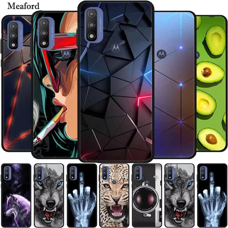 Pour Motorola Moto G Pur Cas Animale TPU Couverture Arrière En Silicone Pour Moto G Pur Coque pour Moto GPure XT2163 Fundas
