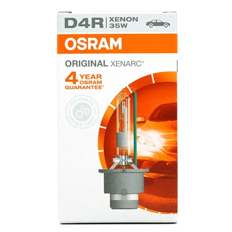OSRAM D4R 66450 12/24V 35W 4300K HID XENON-GLÜHBIRNE PAPIERBOX XENON-SCHEINWERFERLAMPEN HERGESTELLT IN DEUTSCHLAND Image