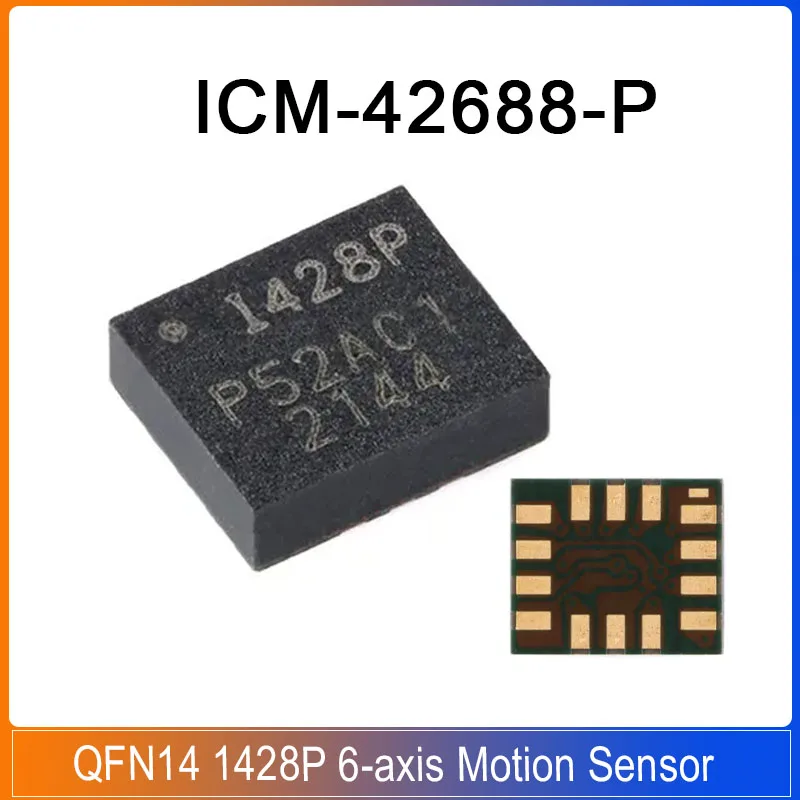 1/5/20PCS ICM-42688-P QFN-14 ICM 42688 P 1428P ICM-42688 6-achsen Motion Sensor IC Chip