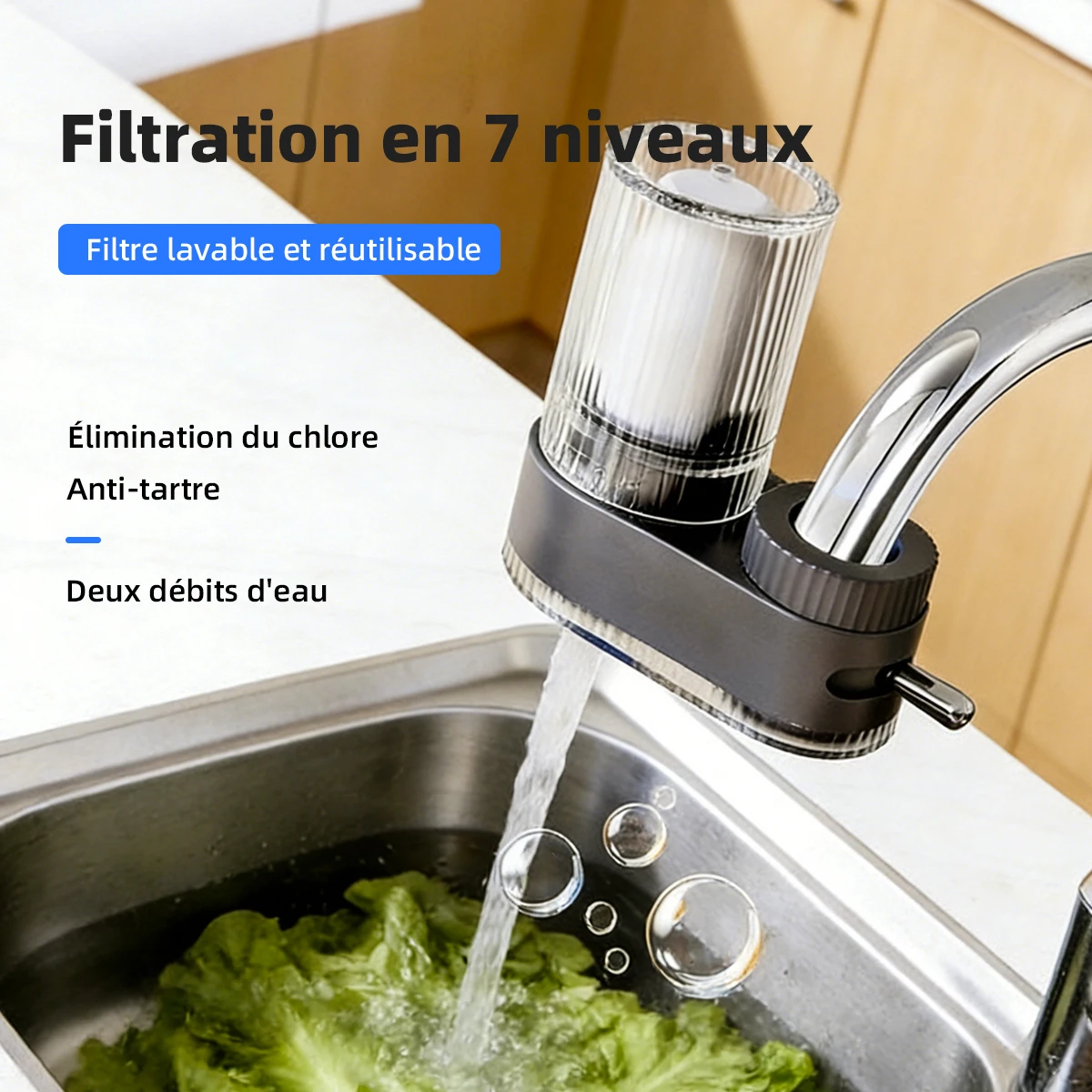Cartouche de robinet, purificateur d