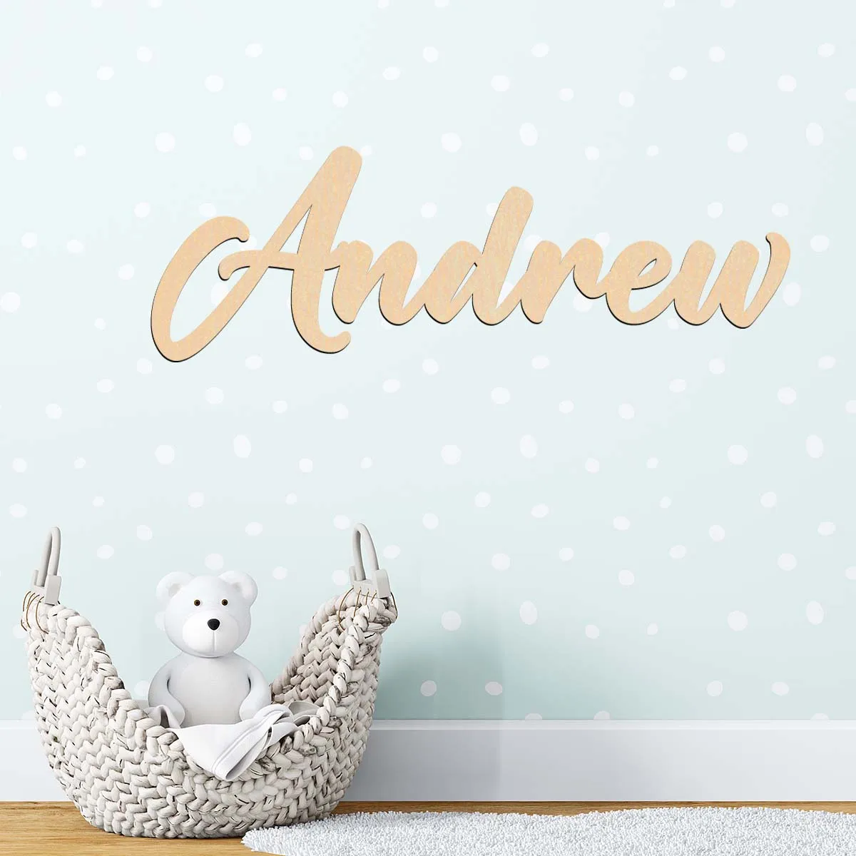1 Stück Personalisiertes Holzschild mit Wunschnamen, Dekorationskarte, Nachnamensschild, Familiennamensschild, Hochzeitsschild, Nachnamensschilder Image