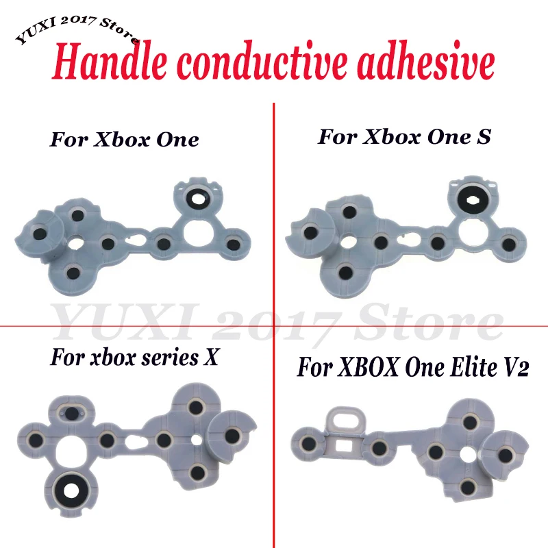 Silicone Conductive Rubber Button For Xbox One Series S/X Xbox One Elite V2 Game Controller Rubber Pad Repair Accessories