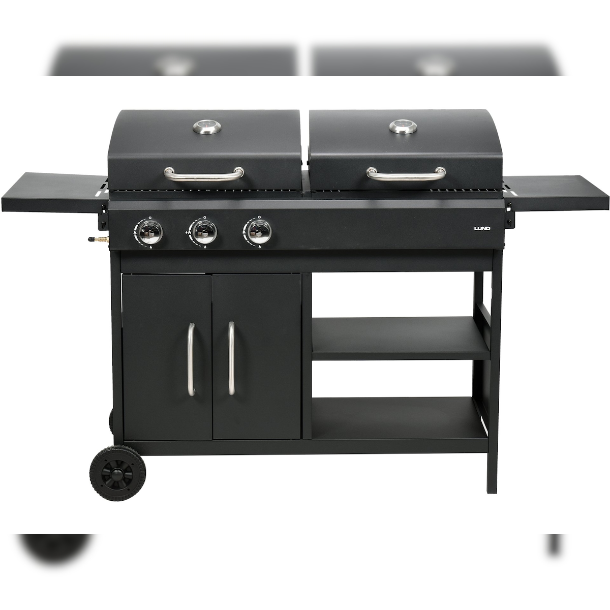GRILL 2W1, GAZOWY + WĘGLOWY TORNE 8,4KW Image