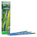 Ticonderoga Erasable Colored Pencils 2.6 mm Blue Lead/Barrel Dozen -DIX14209