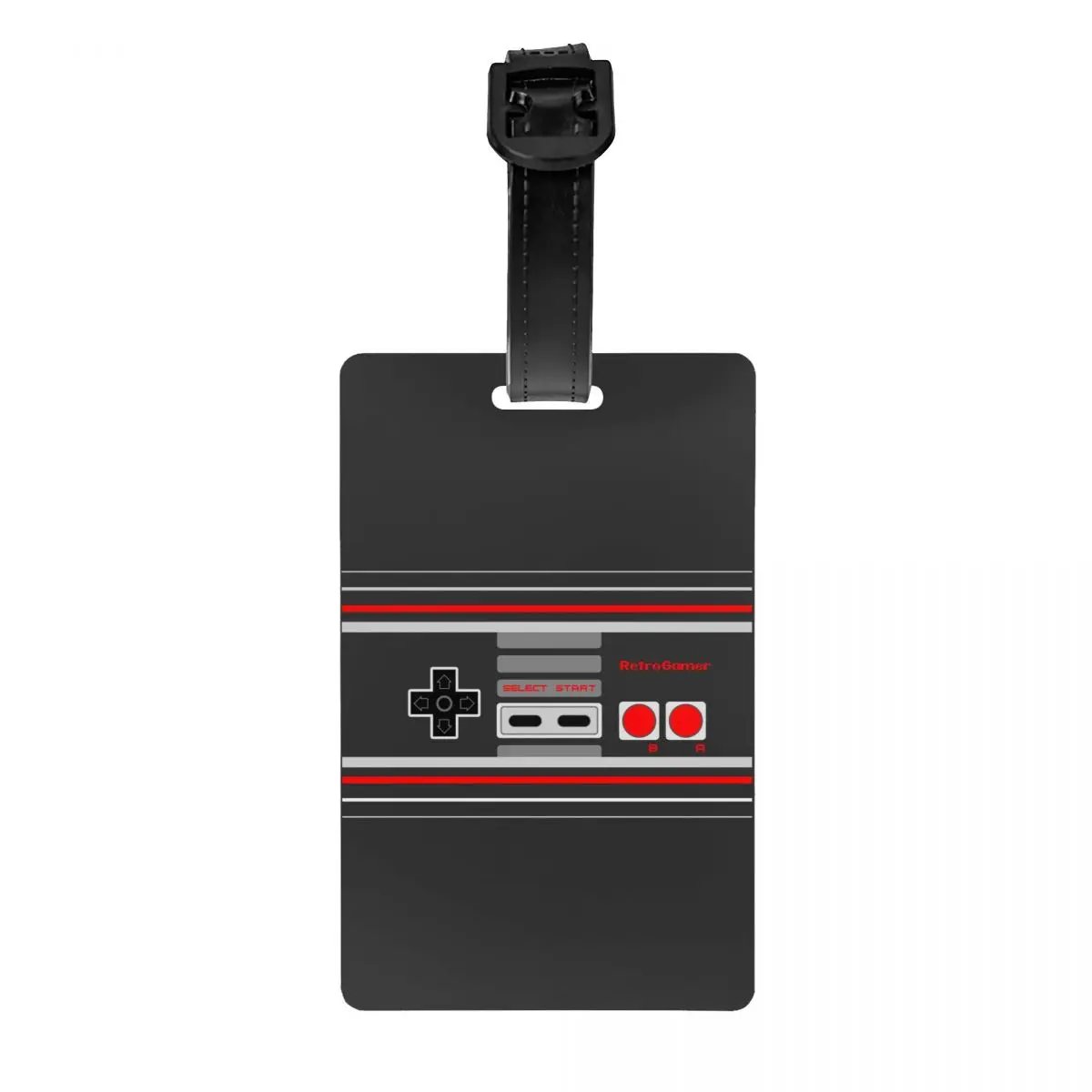 Retro Gamer Controller Gepäck anhänger benutzer definierte Videospiel Gaming Gamepad Gepäck Tags Datenschutz Cover ID Label