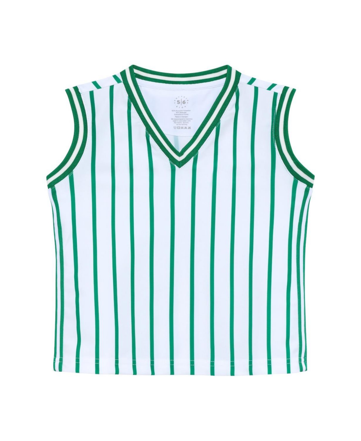 Courtside Kids Girls' Muscle Tank - Little Kid, Big Kid - Kelly Green