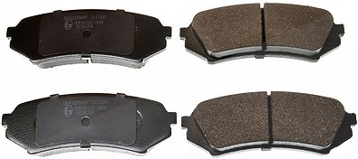 Denckermann Bremsbelagsatz, Scheibenbremse [Hersteller-Nr. B111160] für Lexus, Toyota Image