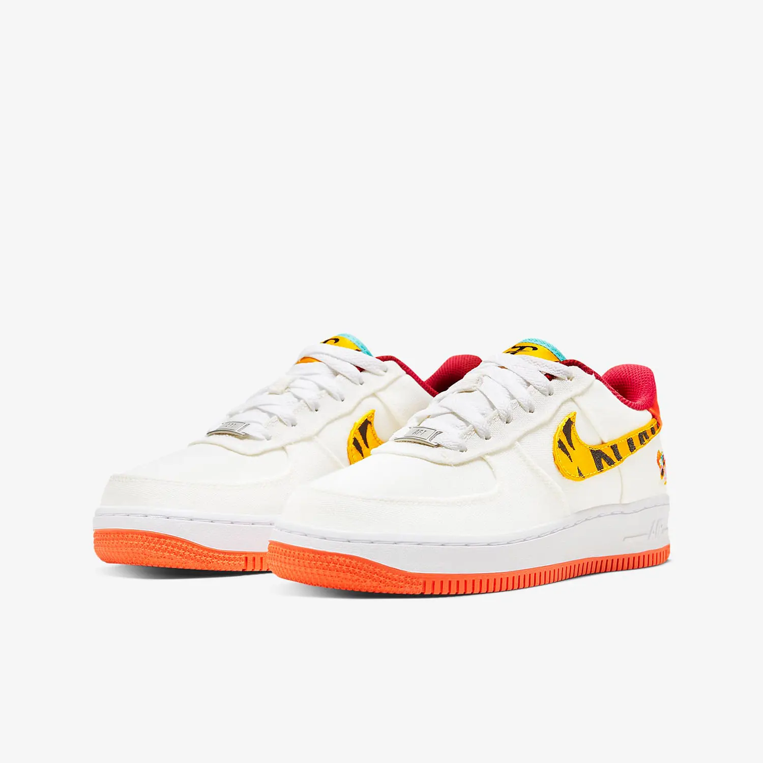 Nike Original AIR FORCE 1 AF1 Neujahr Damen GS große Kinder-Boardschuhe DQ4502-171 Image