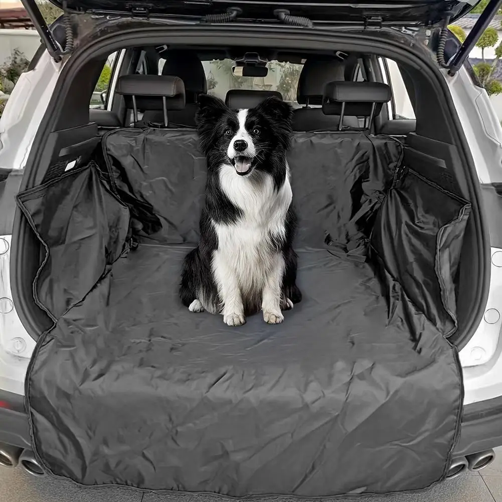 SUV-Cargo-Einlage für Hunde, wasserdichter Haustier-Cargo-Abdeckung, Hundesitzbezug, Matte für SUVs, Limousinen, Transporter Image