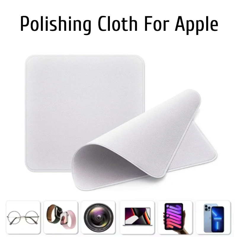 Bildschirmpoliertuch für Apple IPhone IPad Watch PCFlaches Tuch Computer-Bildschirmreinigungstuch 1:1 Weiches Mikrofaser-Wischtuch Image