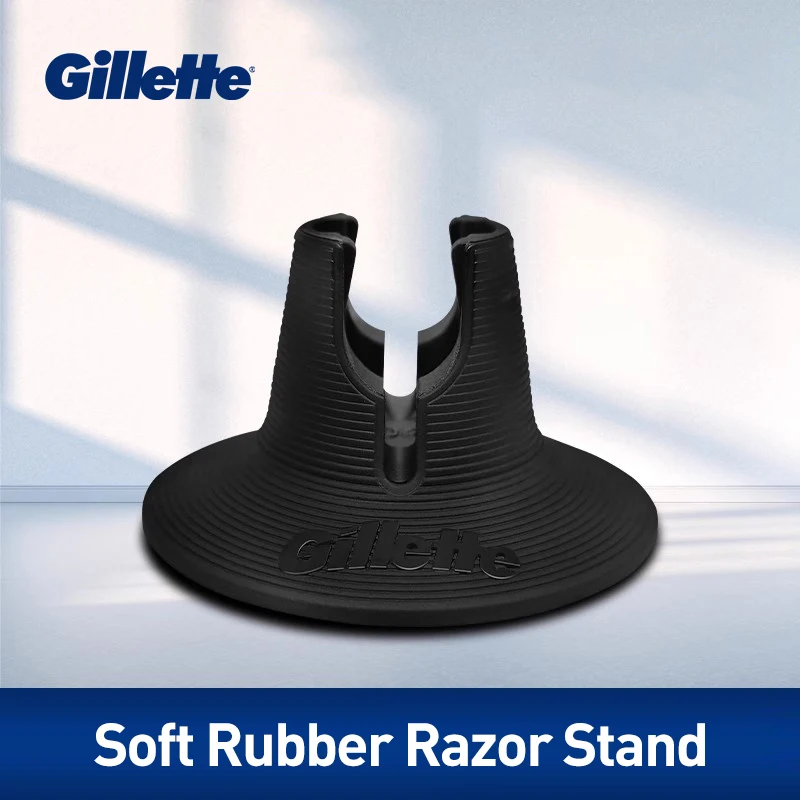 Gillette Soft Rubber Ständer für Gillette Vector2, Vector3, Mach3, Fusion5 Razors Only Ständer Image