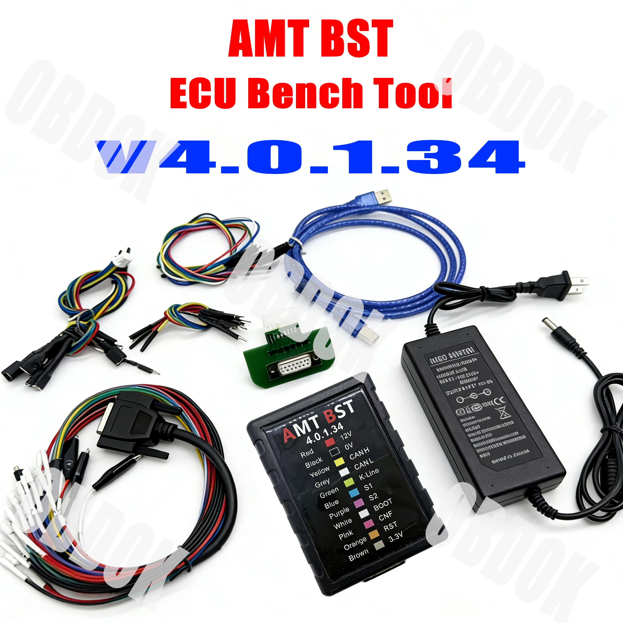 NEUES AMT BST V4.0.1.34 Universal-Bankwerkzeug für BMW/Benz/VAG/OPEL, unterstützt MG1 MD1 Protokoll, ECU-Programmierer und -Lesegerät Image