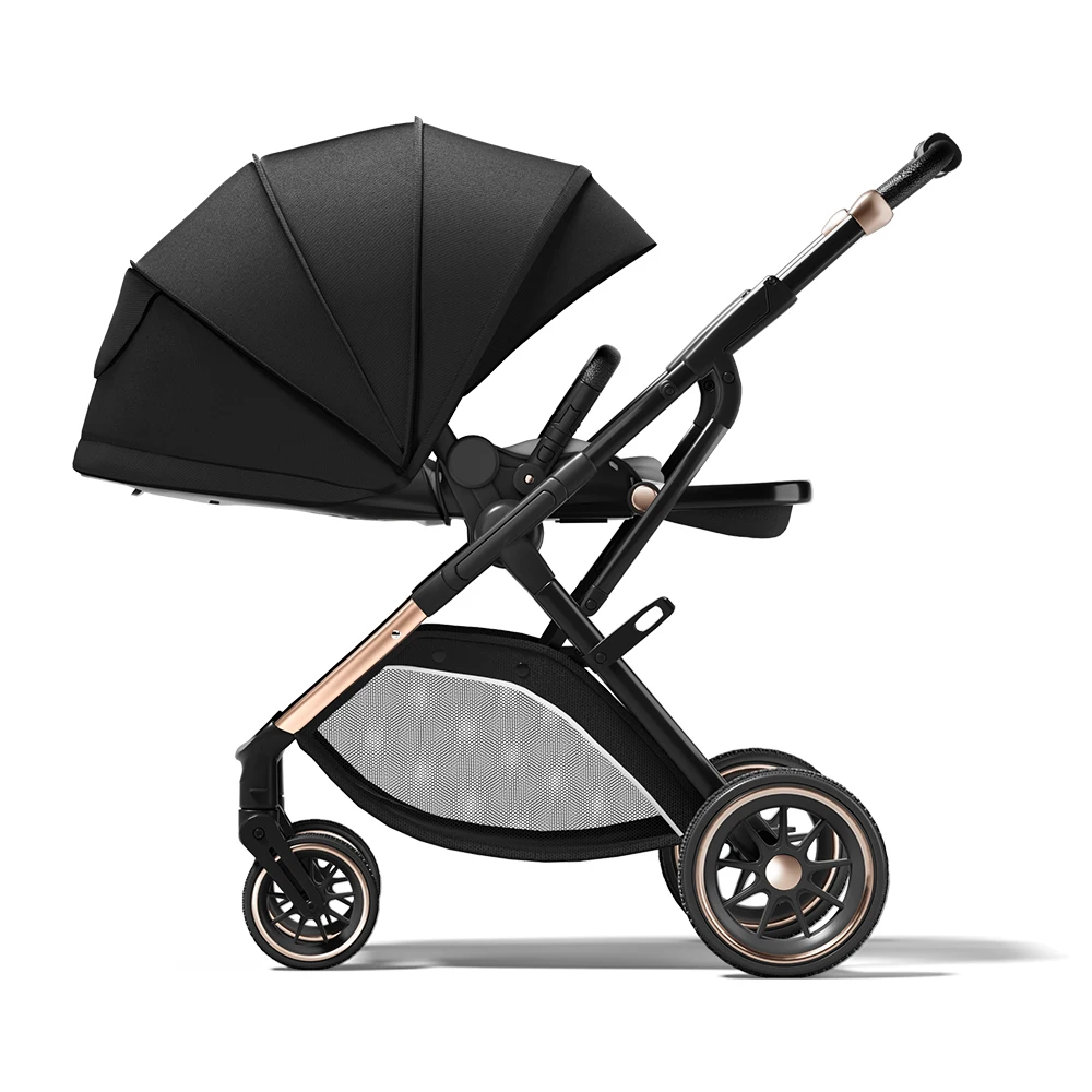 2026 Neu eingetroffener wandelbarer Kinderwagen für Kleinkinder und Neugeborene – Hochwertiger Babybuggy mit umkehrbarem Sitz Image