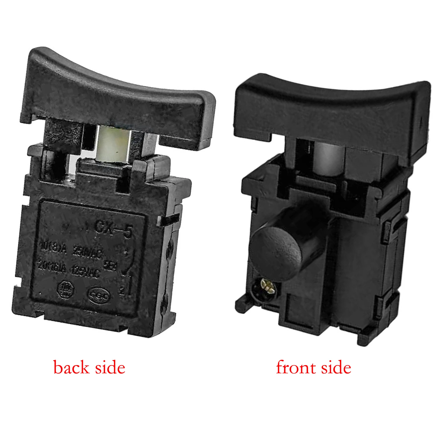4/6/8 zoll Lithium-Batterie Elektrische Kettensäge Schalter Trigger Schalter Anti-lock Power Tool Schalter ersatz Teile Image