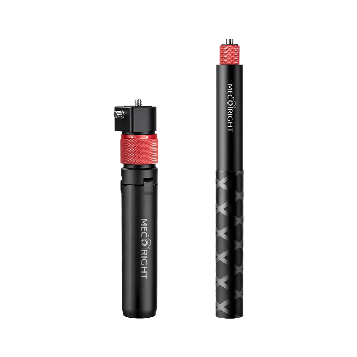 Mecoright Selfie-Stick-Bundle-Griff für Insta360 X5 X4 X3 X2 ONE R DJI OSMO 360 Universal Bullet Time Invisible Selfie Stick Image