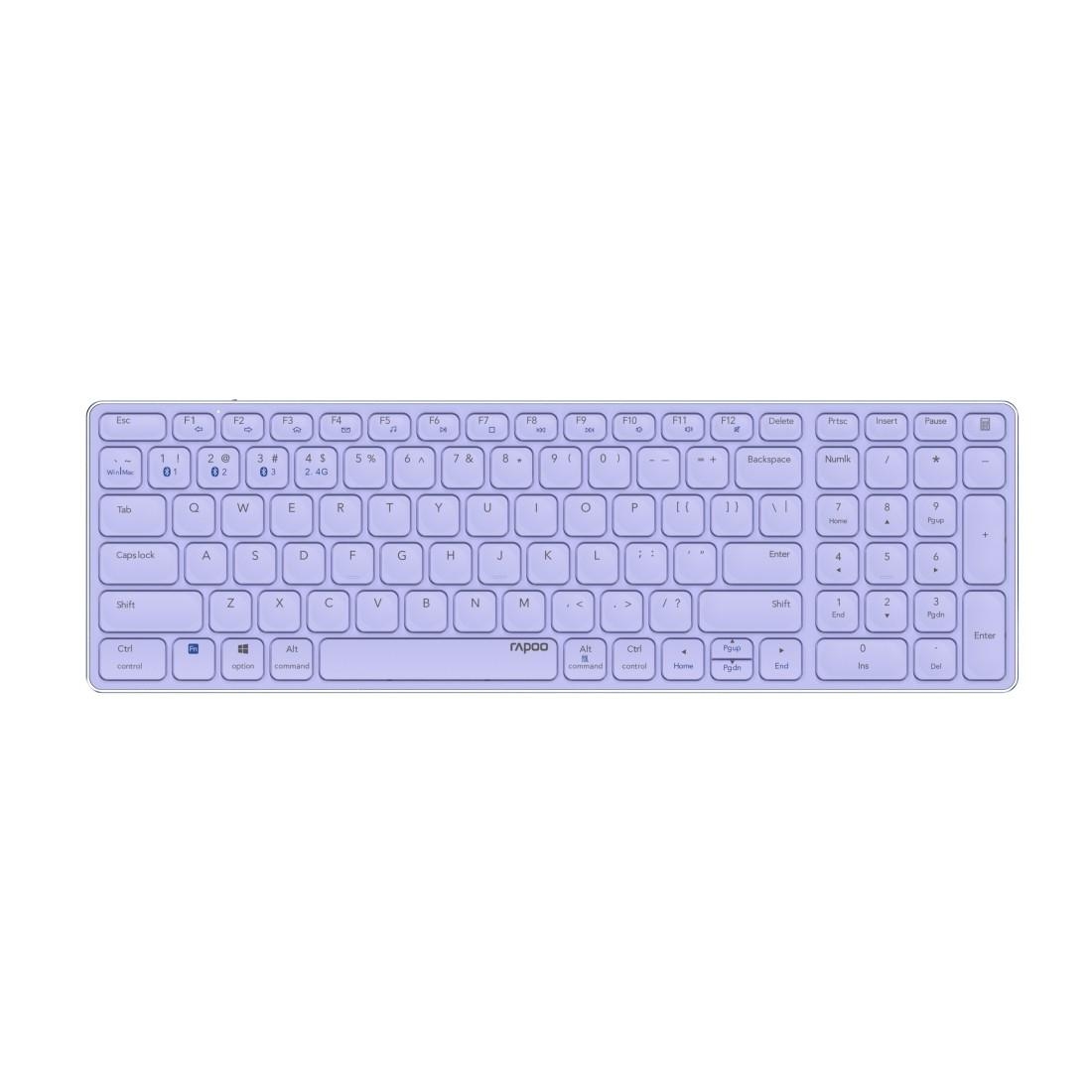 Rapoo E9700M kabellose QWERTZ-Tastatur Image